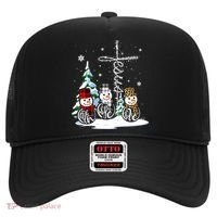 Merry Christmas Snow Faith Hope Love Christmas Hat thumb 0