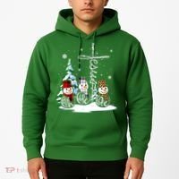 Merry Christmas Snow Faith Hope Love Christmas Hoodie thumb 2
