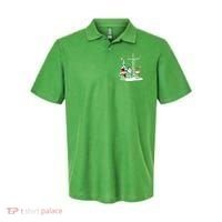 Merry Christmas Snow Faith Hope Love Christmas Polo thumb 0