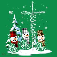 Merry Christmas Snow Faith Hope Love Christmas Women's T-Shirt thumb 6