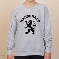 Macdonald Clan Scottish Family Name Scotland Heraldry Women's Sweatshirt thumb 0
