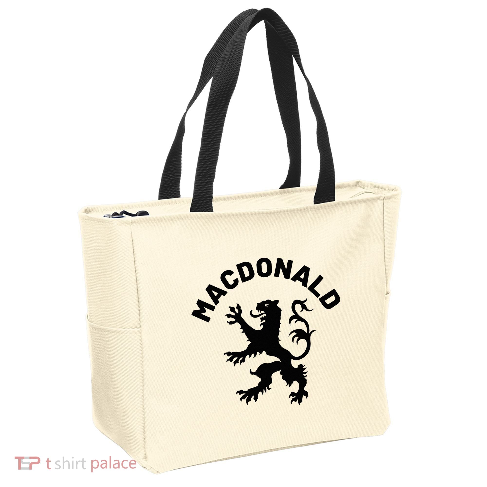 Macdonald Clan Scottish Family Name Scotland Heraldry Tote Bag