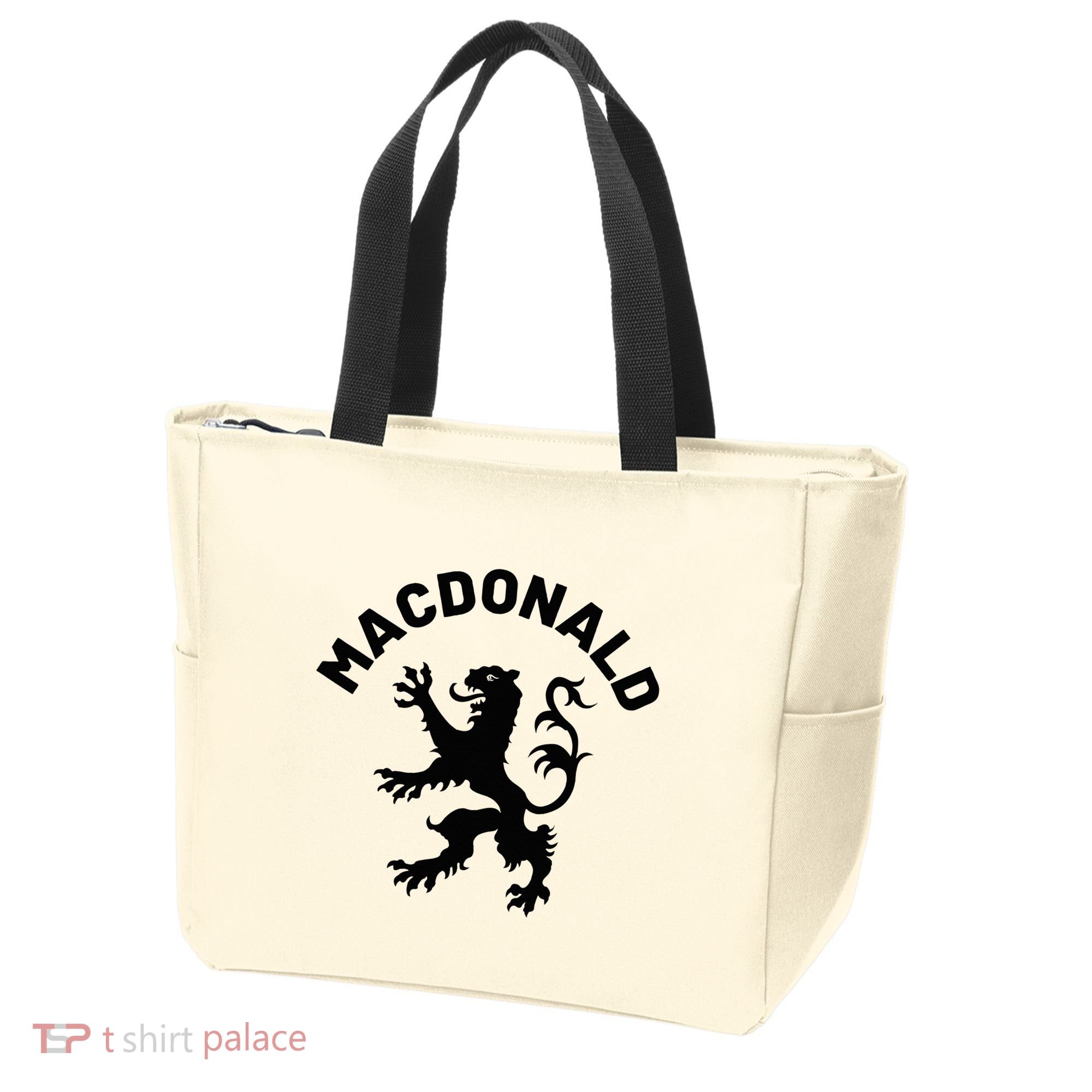 Macdonald Clan Scottish Family Name Scotland Heraldry Tote Bag