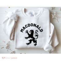 Macdonald Clan Scottish Family Name Scotland Heraldry Sweatshirt thumb 2