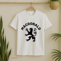 Macdonald Clan Scottish Family Name Scotland Heraldry T-Shirt thumb 2