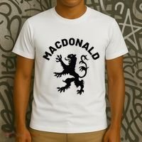 Macdonald Clan Scottish Family Name Scotland Heraldry T-Shirt thumb 3