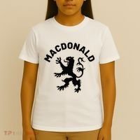 Macdonald Clan Scottish Family Name Scotland Heraldry T-Shirt thumb 4