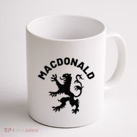 Macdonald Clan Scottish Family Name Scotland Heraldry Coffee Mug thumb 1