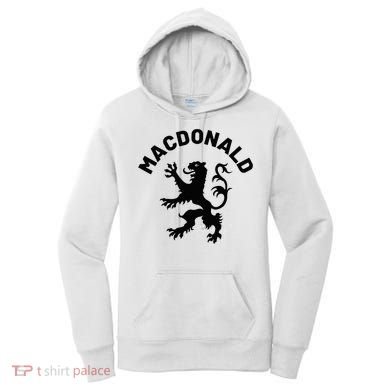 Macdonald Clan Scottish Family Name Scotland Heraldry Women's Hoodie
