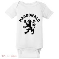 Macdonald Clan Scottish Family Name Scotland Heraldry Baby Bodysuit thumb 0