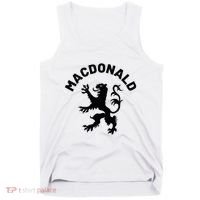 Macdonald Clan Scottish Family Name Scotland Heraldry Tank Top thumb 0