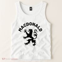 Macdonald Clan Scottish Family Name Scotland Heraldry Tank Top thumb 2