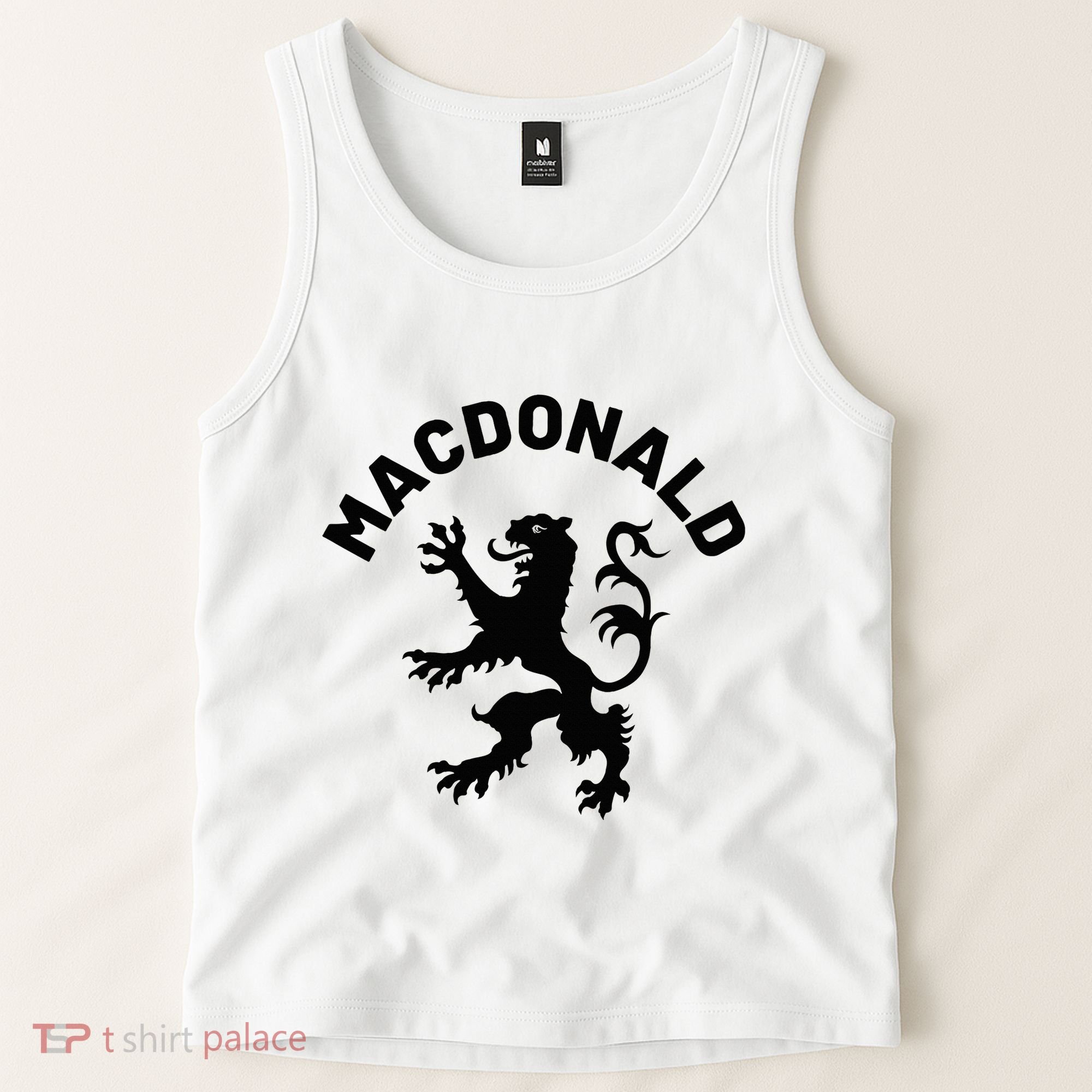 Macdonald Clan Scottish Family Name Scotland Heraldry Tank Top
