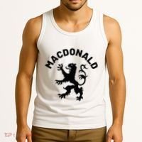 Macdonald Clan Scottish Family Name Scotland Heraldry Tank Top thumb 3