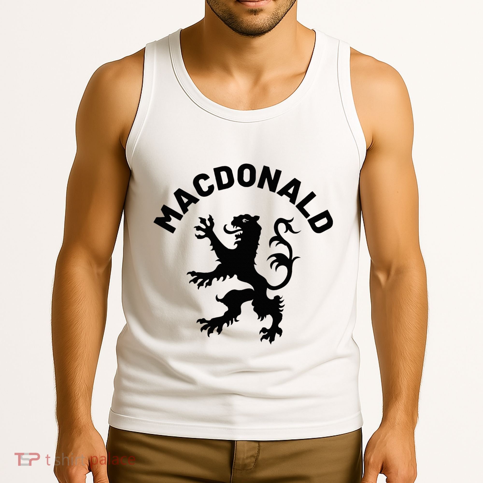 Macdonald Clan Scottish Family Name Scotland Heraldry Tank Top