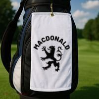 Macdonald Clan Scottish Family Name Scotland Heraldry Golf Towel thumb 2