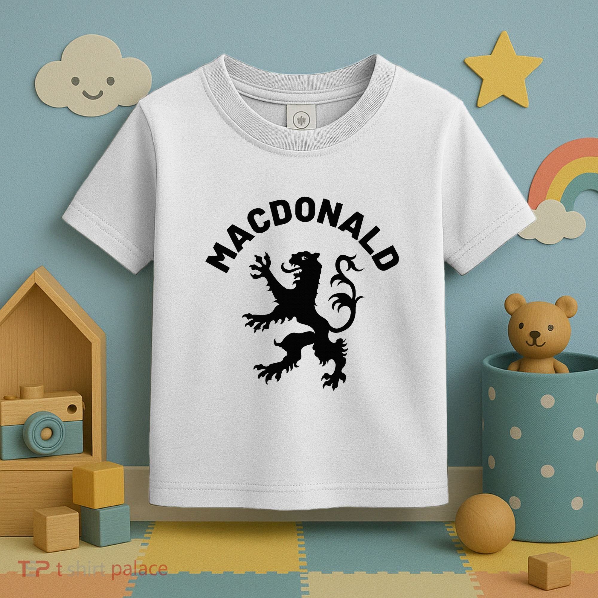 Macdonald Clan Scottish Family Name Scotland Heraldry Toddler T-Shirt