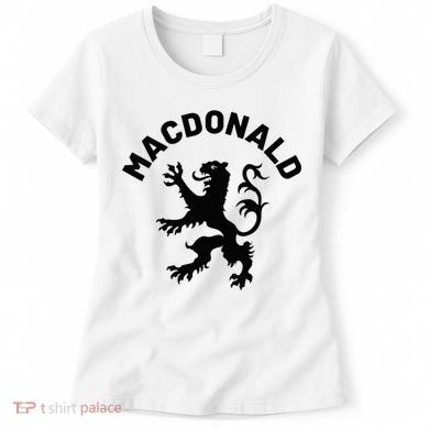 Macdonald Clan Scottish Family Name Scotland Heraldry Women's T-Shirt