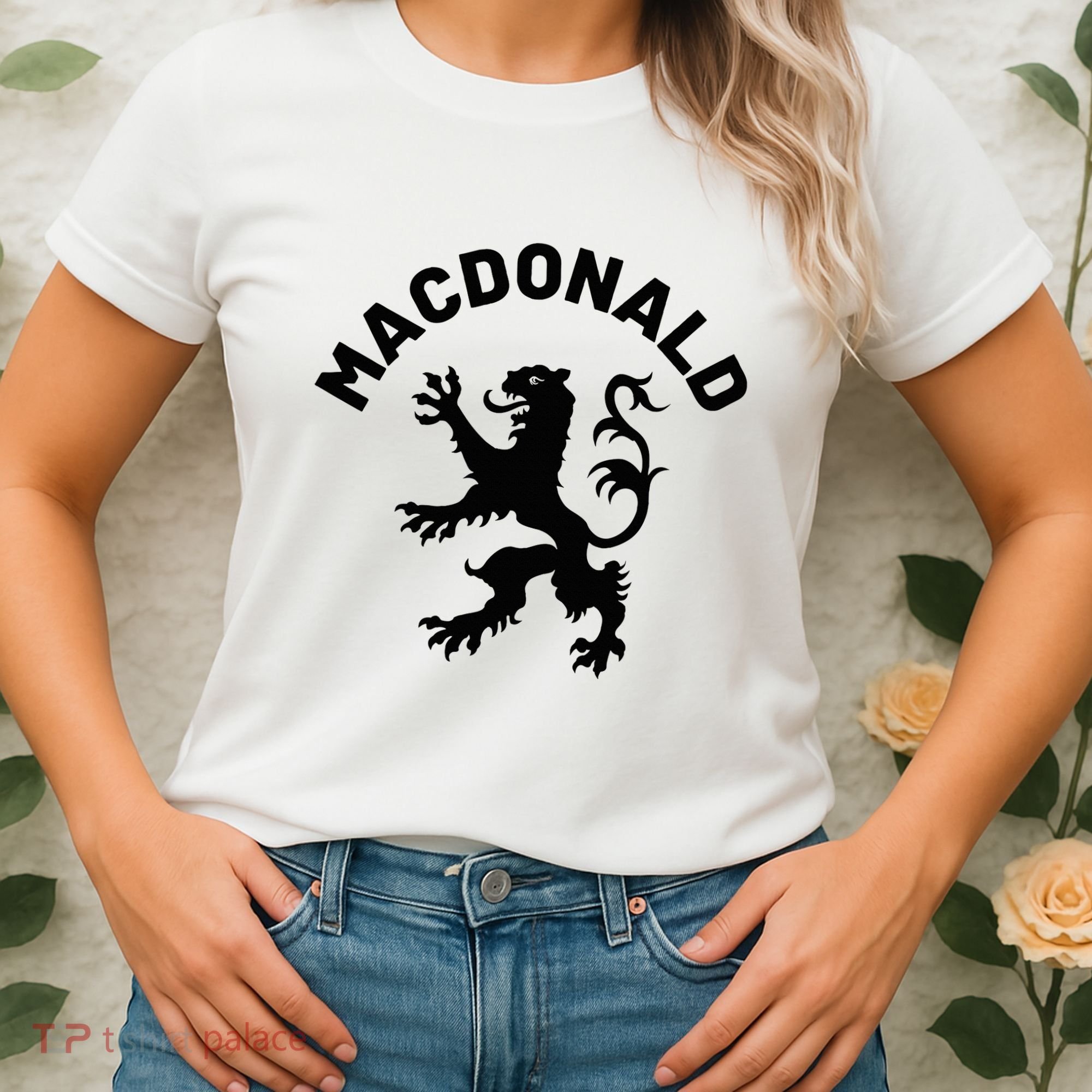 Macdonald Clan Scottish Family Name Scotland Heraldry Women's T-Shirt