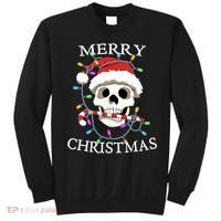 Merry Christmas Skull Skeleton Sweatshirt thumb 0