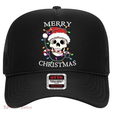 Merry Christmas Skull Skeleton Hat