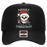 Merry Christmas Skull Skeleton Hat thumb 0
