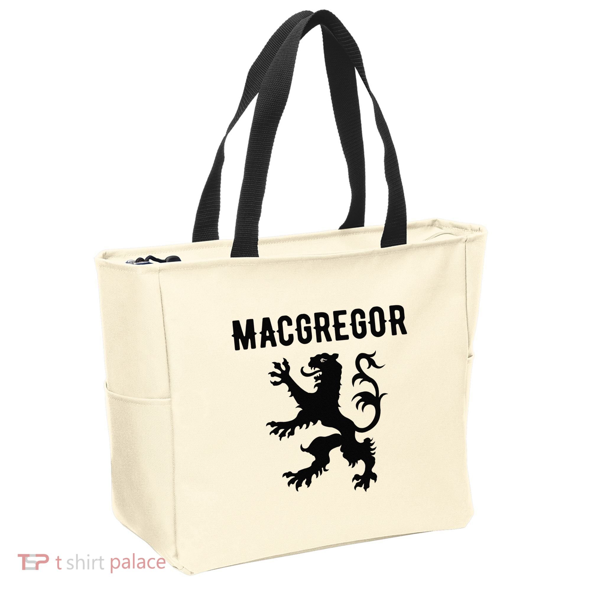 MacGregor Clan Scottish Family Name Scotland Heraldry Tote Bag