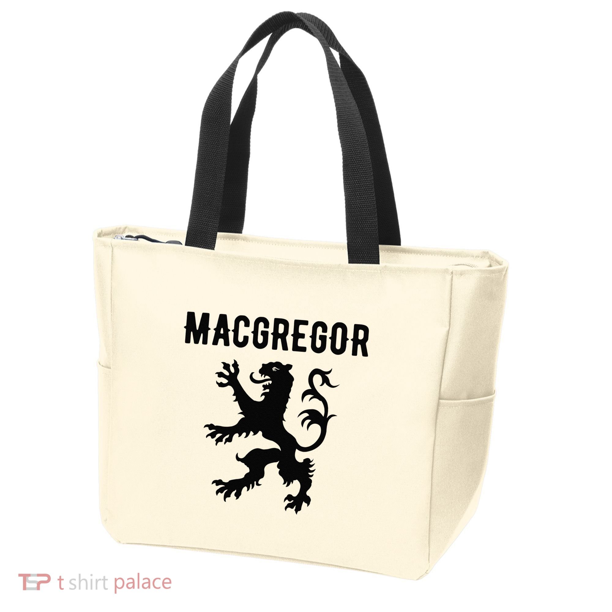 MacGregor Clan Scottish Family Name Scotland Heraldry Tote Bag