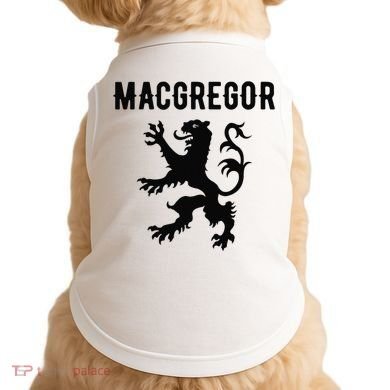 MacGregor Clan Scottish Family Name Scotland Heraldry Doggie Tank