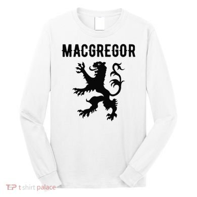 MacGregor Clan Scottish Family Name Scotland Heraldry Long Sleeve Shirt