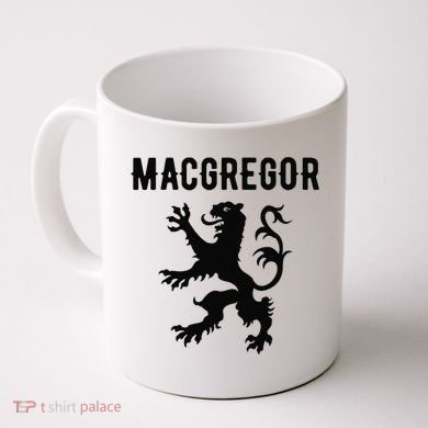 MacGregor Clan Scottish Family Name Scotland Heraldry Coffee Mug