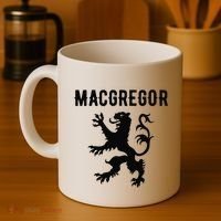 MacGregor Clan Scottish Family Name Scotland Heraldry Coffee Mug thumb 4