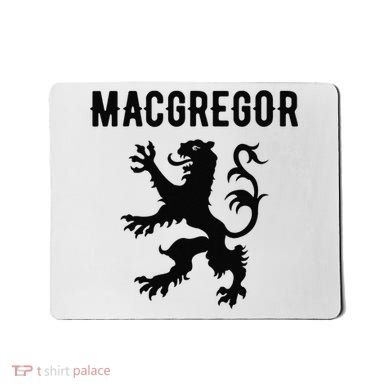 MacGregor Clan Scottish Family Name Scotland Heraldry Mousepad