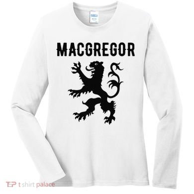 MacGregor Clan Scottish Family Name Scotland Heraldry Women's Long Sleeve Shirt
