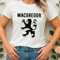 MacGregor Clan Scottish Family Name Scotland Heraldry Women's T-Shirt thumb 2