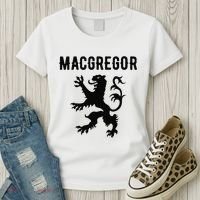MacGregor Clan Scottish Family Name Scotland Heraldry Women's T-Shirt thumb 3