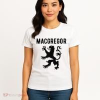 MacGregor Clan Scottish Family Name Scotland Heraldry Women's T-Shirt thumb 4