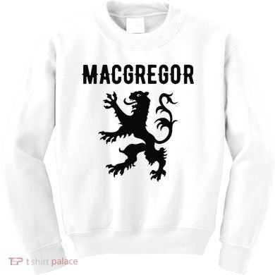 MacGregor Clan Scottish Family Name Scotland Heraldry Kids Sweatshirt