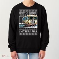 Funny Merry Christmas Shitters Full Ugly Christmas Sweater Women's Sweatshirt thumb 0