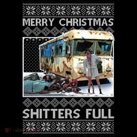Funny Merry Christmas Shitters Full Ugly Christmas Sweater Backpack thumb 2