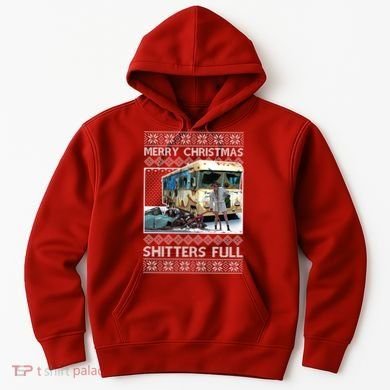 Funny Merry Christmas Shitters Full Ugly Christmas Sweater Hoodie
