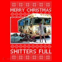 Funny Merry Christmas Shitters Full Ugly Christmas Sweater Tote Bag thumb 4