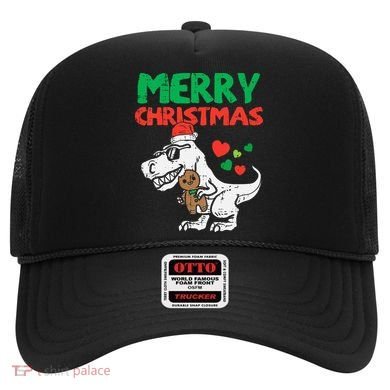 Merry Christmas Trex Dino Pajamas Hat