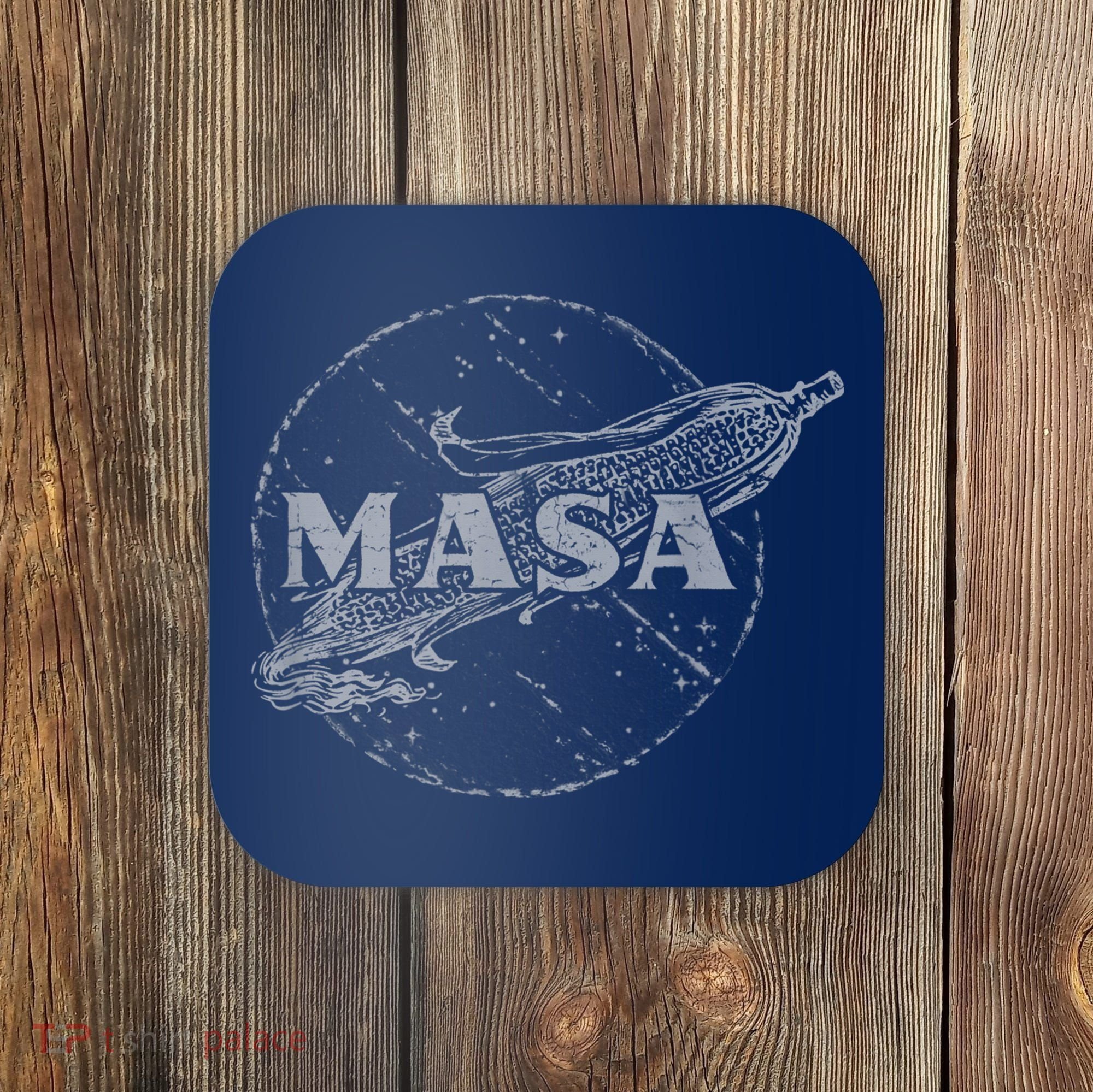MASA Corn Tortilla, Tamale, Mexican Food Shirt Coaster