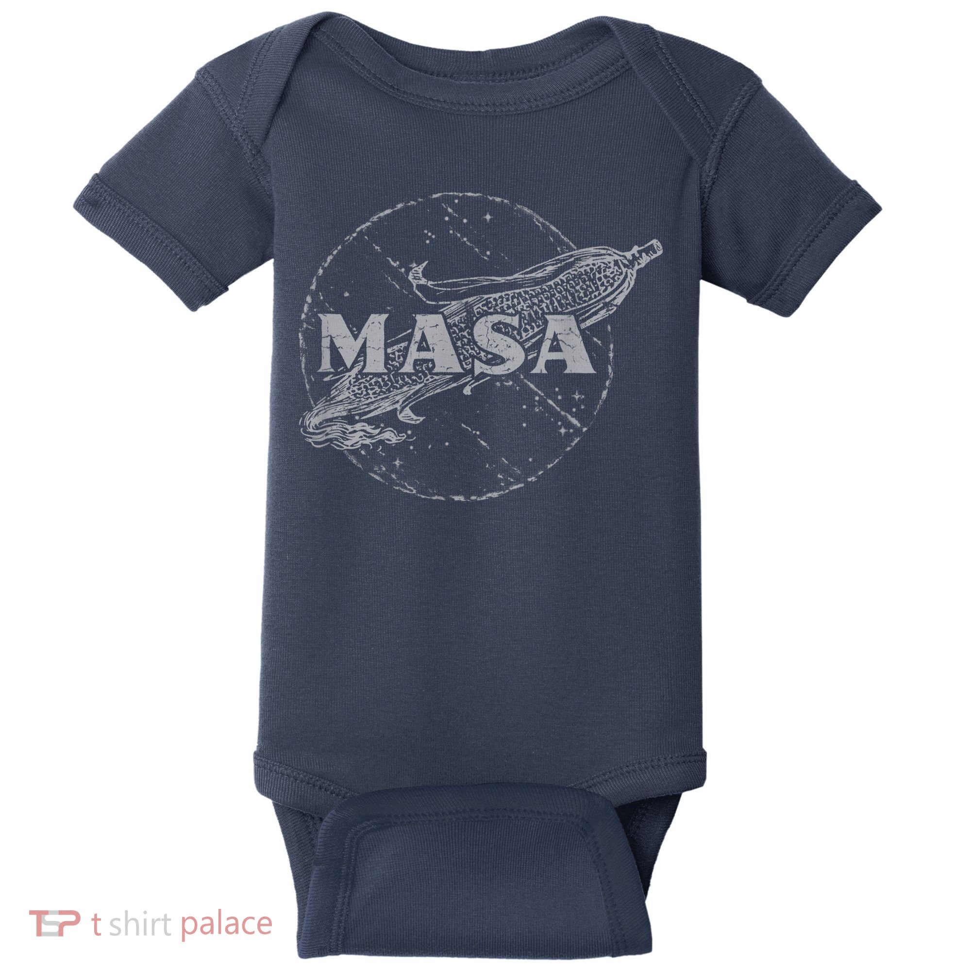 MASA Corn Tortilla, Tamale, Mexican Food Shirt Baby Bodysuit