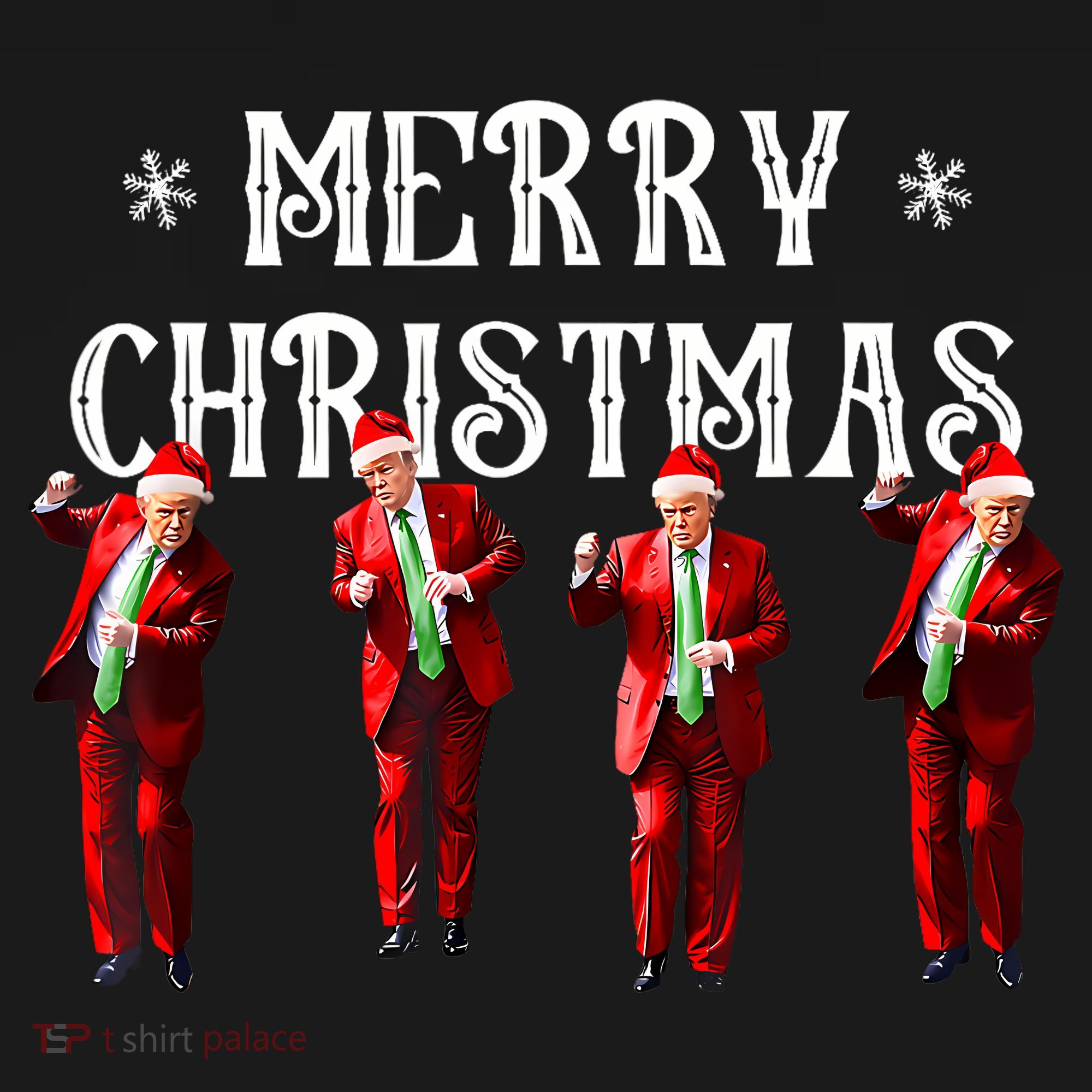 Merry Christmas Trump Pajamas Holiday Women's Hoodie