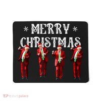 Merry Christmas Trump Pajamas Holiday Mousepad thumb 0