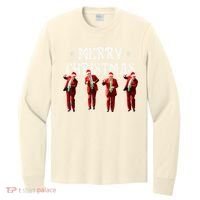 Merry Christmas Trump Pajamas Holiday Long Sleeve Shirt thumb 0