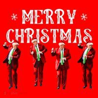 Merry Christmas Trump Pajamas Holiday Santa Hat thumb 1