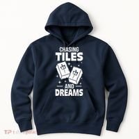 Mahjong Chasing Tiles And Dreams For Asian Player Mahjong Hoodie thumb 0